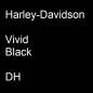 Preview: Harley-Davidson, Vivid Black, DH.